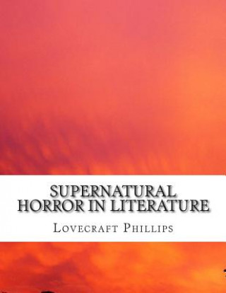 Kniha Supernatural Horror in Literature Lovecraft Howard Phillips