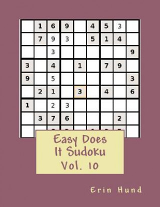 Книга Easy Does It Sudoku Vol. 10 Erin Hund