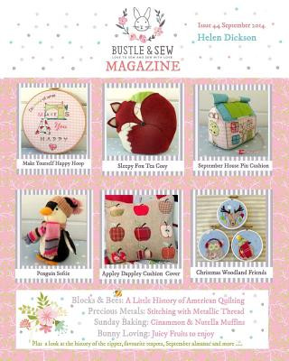 Книга Bustle & Sew Magazine September 2014: Issue 44 Helen Dickson