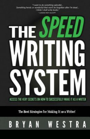 Livro The Speed Writing System Bryan Westra