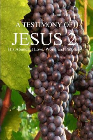 Carte A Testimony of Jesus 2: His Abundant Love, Work, and Prophecy Jimmie Jennings