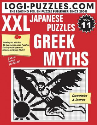 Kniha XXL Japanese Puzzles: Greek Myths Logi Puzzles