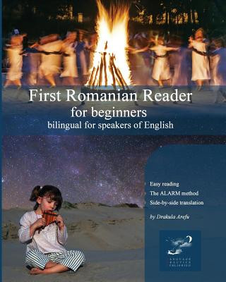 Kniha First Romanian Reader for Beginners: Bilingual for Speakers of English Drakula Arefu