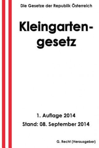 Carte Kleingartengesetz G Recht