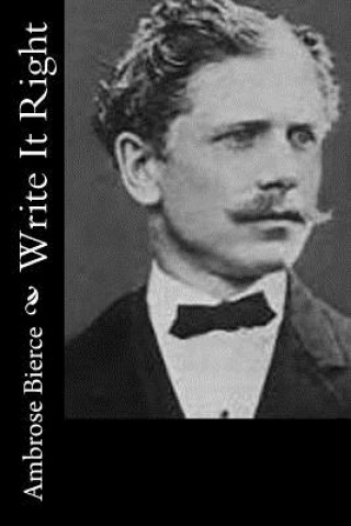 Knjiga Write It Right Ambrose Bierce