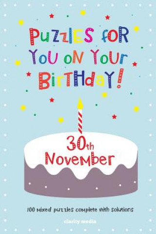 Book Puzzles for you on your Birthday - 30th November Clarity Media