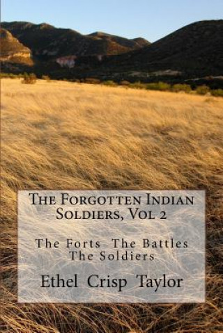 Carte The Forgotten Indian Soldiers, Vol 2: The Forts The Battles The Soldiers Ethel Crisp Taylor