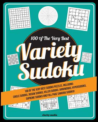 Book Variety Sudoku: 100 of the very best sudoku variants Clarity Media