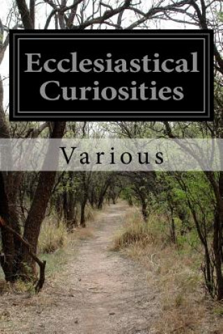 Kniha Ecclesiastical Curiosities Various