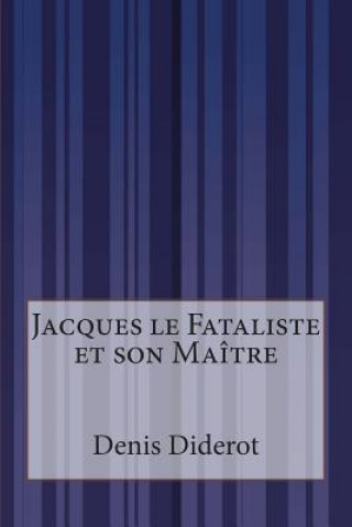 Książka Jacques le Fataliste et son Maître Denis Diderot