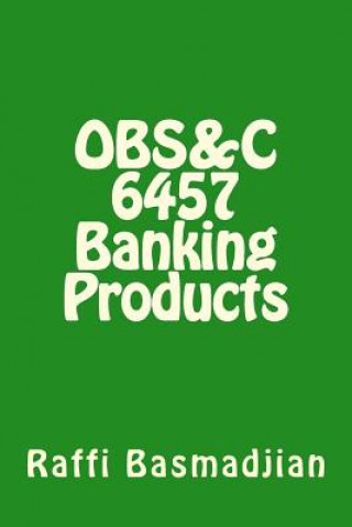 Carte OBS&C 6457 Banking Products MR Raffi Basmadjian