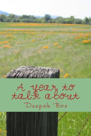 Книга A year to talk about Deepak Bos