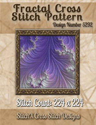 Book Fractal Cross Stitch Pattern: Design No. 5292 Tracy Warrington