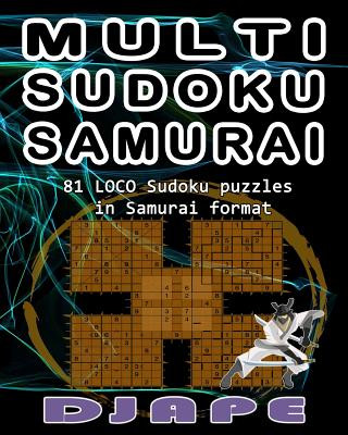 Boek Multi Sudoku Samurai Djape