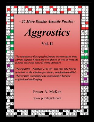 Carte Aggrostics Vol. II Fraser a McKen