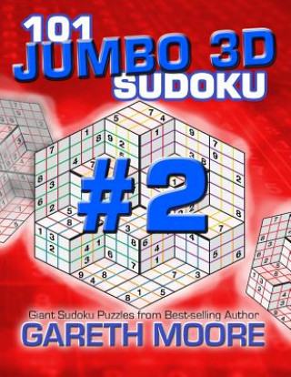 Книга 101 Jumbo 3D Sudoku Volume 2 Gareth Moore