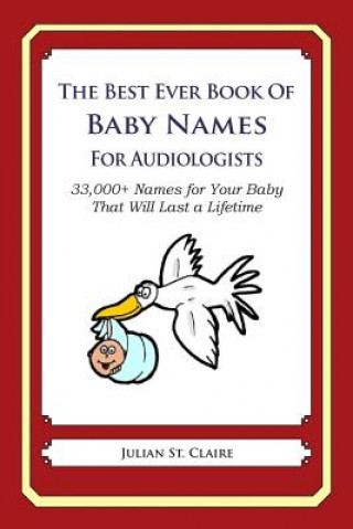 Książka The Best Ever Book of Baby Names for Audiologists: 33,000+ Names for Your Baby That Will Last a Lifetime Julian St Claire