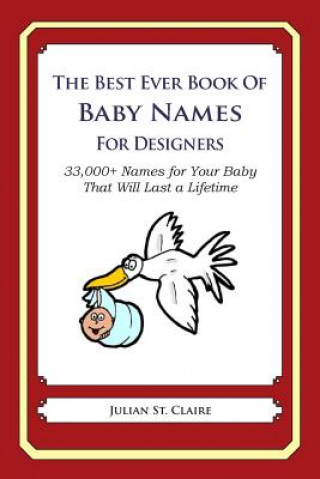 Carte The Best Ever Book of Baby Names for Designers: 33,000+ Names for Your Baby That Will Last a Lifetime Julian St Claire