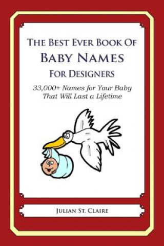 Książka The Best Ever Book of Baby Names for Designers: 33,000+ Names for Your Baby That Will Last a Lifetime Julian St Claire