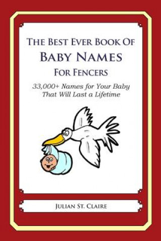 Knjiga The Best Ever Book of Baby Names for Fencers: 33,000+ Names for Your Baby That Will Last a Lifetime Julian St Claire