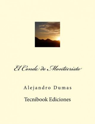 Kniha El Conde de Montecristo Alejandro Dumas