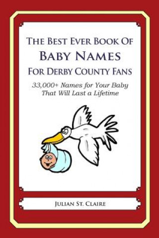 Knjiga The Best Ever Book of Baby Names for Derby County Fans: 33,000+ Names for Your Baby That Will Last a Lifetime Julian St Claire