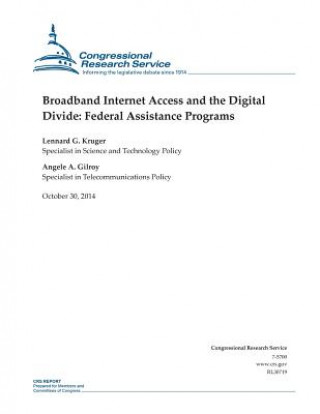 Kniha Broadband Internet Access and the Digital Divide: Federal Assistance Programs Congressional Research Service