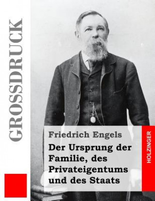 Kniha Der Ursprung der Familie, des Privateigentums und des Staats (Großdruck) Friedrich Engels