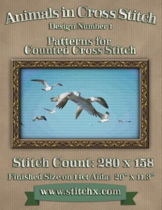 Libro Animals in Cross Stitch: Design Number 1 Tracy Warrington