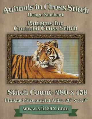 Kniha Animals in Cross Stitch: Design Number 6 Tracy Warrington