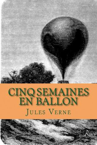 Carte Cinq semaines en ballon M Jules Verne
