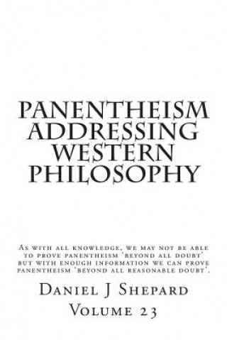 Könyv Panentheism Addressing Western Philosophy Daniel J Shepard