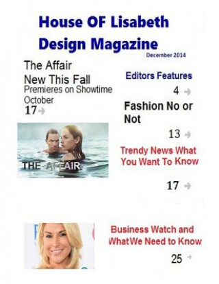 Kniha House of Lisabeth Design Magazine Design &amp; Concepts LLC
