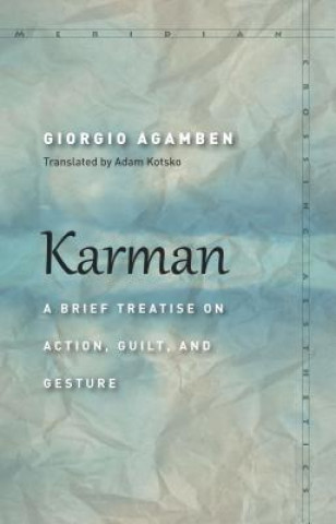 Kniha Karman Giorgio Agamben