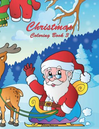 Buch Christmas Coloring Book 3 Nick Snels