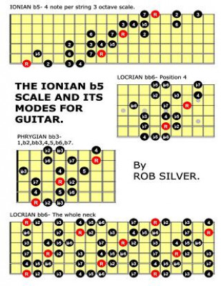 Kniha The Ionian b5 Scale and its Modes for Guitar Rob Silver