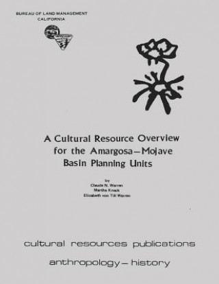Könyv A Cultural Resource Overview for the Amargosa-Mojave Basin Planning Units Claude N Warren