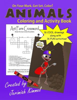 Knjiga Animals: Coloring and Activity Book Jerimiah Joseph Kimmel