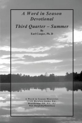 Könyv A Word in Season Devotional Third Quarter: Summer Earl Cooper Ph D