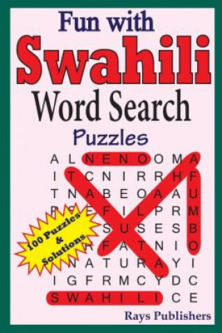 Carte Fun with Swahili - Word Search Puzzles Rays Publishers