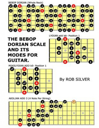 Book The Bebop Dorian Scale and its Modes for Guitar Rob Silver