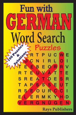 Книга Fun with German - Word Search Puzzles Rays Publishers