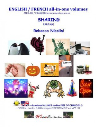 Könyv English / French: Sharing (all-in-one volume): Black & white version Rebecca Nicolini