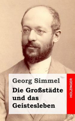 Kniha Die Großstädte und das Geistesleben Georg Simmel