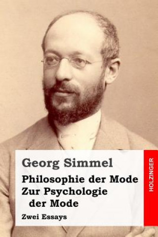 Carte Philosophie der Mode / Zur Psychologie der Mode: Zwei Essays Georg Simmel