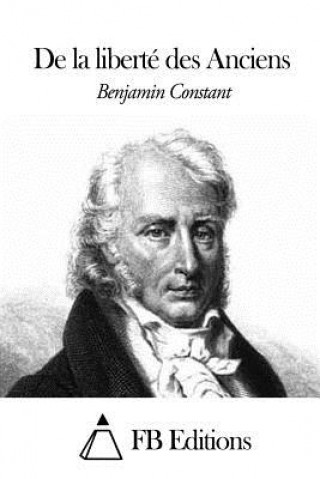 Книга De la liberté des Anciens Benjamin Constant