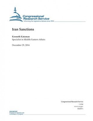 Knjiga Iran Sanctions Congressional Research Service