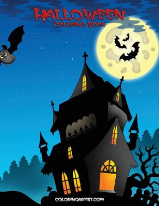 Buch Halloween Coloring Book 1 Nick Snels