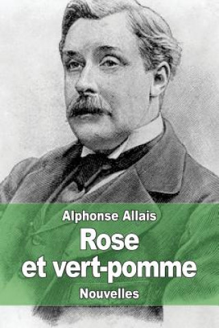 Carte Rose et vert-pomme Alphonse Allais