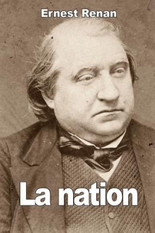 Kniha La nation Ernest Renan